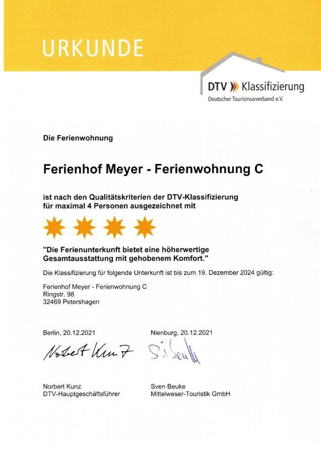 Ferienhof Meyer Landhotel 佩特尔斯哈根 外观 照片