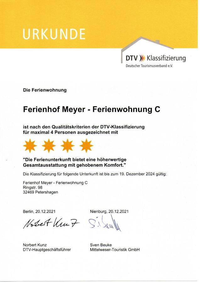 Ferienhof Meyer Landhotel 佩特尔斯哈根 外观 照片